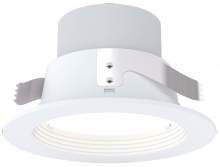  SPK-DL4-RGBTW-WH - 4inch BLE Mesh Full function downlight; E26, TORSION CLIPS