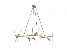  HF6016-BB - Manhattan Ave. Collection Hanging Chandelier