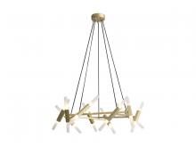  HF6020-BB - Manhattan Ave. Collection Hanging Chandelier