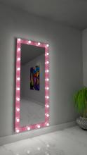  HDRESS70286000D-PNK - Grace Hollywood Mirror - Bluetooth & LED BULBS