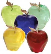  534635 - 534635 Apples -4.5" Sculptures (set of 5)