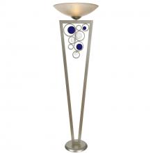  621281 - 621281 Rolling Cobalt 72" Torchiere Floor Lamp