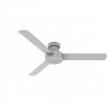  52406 - Hunter 52 inch Presto Dove Grey Low Profile Ceiling Fan and Wall Control
