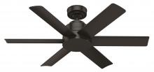  51114 - Hunter 44 inch Kennicott Premier Bronze Damp Rated Ceiling Fan and Wall Control