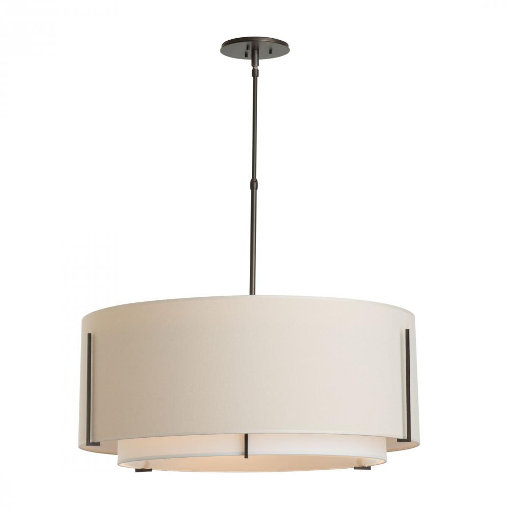 Exos Large Double Shade Pendant