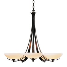 Hubbardton Forge 101261-SKT-86-GG0123 - Aegis 5 Arm Chandelier