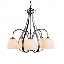 Hubbardton Forge 101445-SKT-82-GG0001 - Sweeping Taper 5 Arm Chandelier