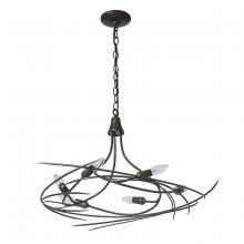 Hubbardton Forge 101620-SKT-20 - Wisp 6-Light Chandelier