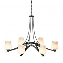  104106-SKT-07-GG0236 - Oval Ribbon 6 Arm Chandelier