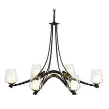 Hubbardton Forge 104116-SKT-85-ZU0291 - Oval Ribbon 6 Arm Chandelier