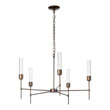 Hubbardton Forge 105045-SKT-82-ZM0611 - Vela 5 Arm Chandelier