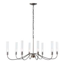 Hubbardton Forge 105050-SKT-10-BR-ZM0611 - Grace 8 Arm Chandelier