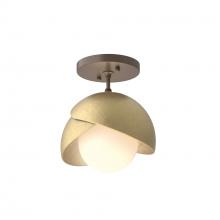  121377-SKT-05-86-GG0711 - Brooklyn 1-Light Double Shade Semi-Flush