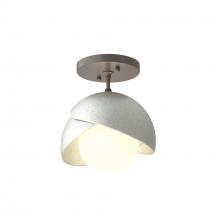  121377-SKT-07-82-GG0711 - Brooklyn 1-Light Double Shade Semi-Flush