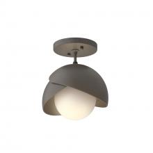  121377-SKT-20-07-GG0711 - Brooklyn 1-Light Double Shade Semi-Flush