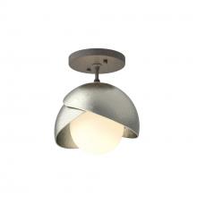  121377-SKT-20-85-GG0711 - Brooklyn 1-Light Double Shade Semi-Flush