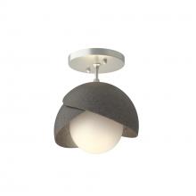  121377-SKT-82-20-GG0711 - Brooklyn 1-Light Double Shade Semi-Flush