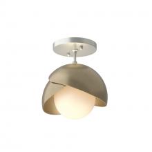  121377-SKT-82-84-GG0711 - Brooklyn 1-Light Double Shade Semi-Flush