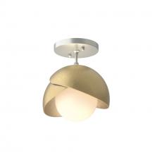  121377-SKT-82-86-GG0711 - Brooklyn 1-Light Double Shade Semi-Flush