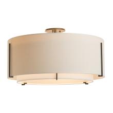 Hubbardton Forge 126505-SKT-10-SF2290-SA2899 - Exos Large Double Shade Semi-Flush