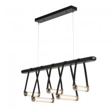 Hubbardton Forge 131053-LED-STND-10-27-LC-WD-ZM0704 - York Linear 5-Light LED Pendant