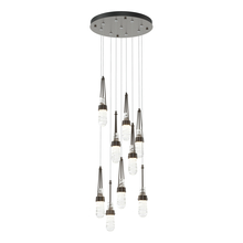  131100-SKT-STND-14-YJ0434 - Link 9-Light Blown Glass Pendant