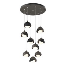  131105-SKT-STND-07-10-GG0711 - Brooklyn 9-Light Double Shade Pendant