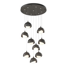  131105-SKT-STND-07-20-GG0711 - Brooklyn 9-Light Double Shade Pendant