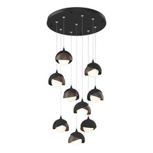  131105-SKT-STND-10-05-GG0711 - Brooklyn 9-Light Double Shade Pendant