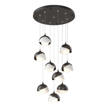  131105-SKT-STND-14-02-GG0711 - Brooklyn 9-Light Double Shade Pendant