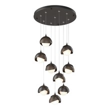  131105-SKT-STND-14-05-GG0711 - Brooklyn 9-Light Double Shade Pendant