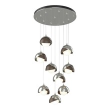  131105-SKT-STND-85-05-GG0711 - Brooklyn 9-Light Double Shade Pendant