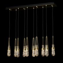  131200-SKT-STND-86-YJ0434 - Link 10-Light Blown Glass Pendant