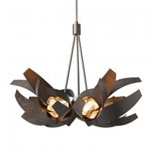 Hubbardton Forge 136502-SKT-LONG-10-BR-YE0352 - Corona Brass Accent Pendant