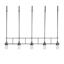 Hubbardton Forge 137725-SKT-SHRT-07-ZM0343 - Erlenmeyer 5 Light Pendant