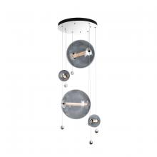  139052-LED-STND-85-YL0694 - Abacus 4-Light Round LED Pendant