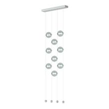  139057-LED-STND-82-YL0668 - Abacus 9-Light Ceiling-to-Floor LED Pendant