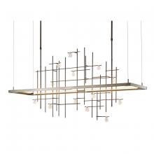 Hubbardton Forge 139752-LED-SHRT-82-YG0500 - Spring LED Pendant