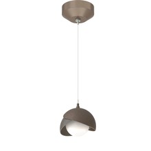  161183-SKT-STND-05-07-GG0711 - Brooklyn Double Shade Low Voltage Mini Pendant