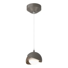  161183-SKT-STND-07-05-GG0711 - Brooklyn Double Shade Low Voltage Mini Pendant