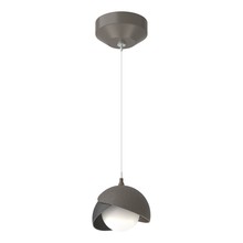  161183-SKT-STND-07-10-GG0711 - Brooklyn Double Shade Low Voltage Mini Pendant