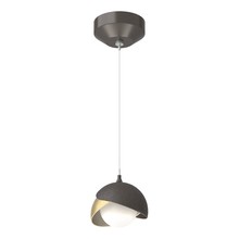  161183-SKT-STND-14-86-GG0711 - Brooklyn Double Shade Low Voltage Mini Pendant