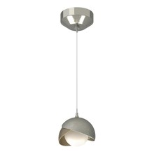  161183-SKT-STND-85-84-GG0711 - Brooklyn Double Shade Low Voltage Mini Pendant