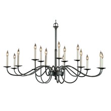 Hubbardton Forge 192044-SKT-86 - Simple Lines 15 Arm Chandelier