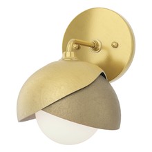  201374-SKT-86-84-GG0711 - Brooklyn 1-Light Double Shade Bath Sconce