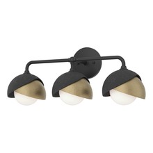  201375-SKT-10-84-GG0711 - Brooklyn 3-Light Double Shade Bath Sconce