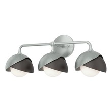  201375-SKT-82-14-GG0711 - Brooklyn 3-Light Double Shade Bath Sconce