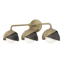  201375-SKT-84-14-GG0711 - Brooklyn 3-Light Double Shade Bath Sconce