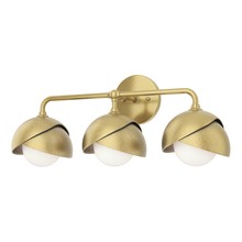  201375-SKT-86-86-GG0711 - Brooklyn 3-Light Double Shade Bath Sconce