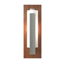  217186-SKT-85-CH-GG0065 - Forged Vertical Bar Sconce - Cherry or Copper Backplate